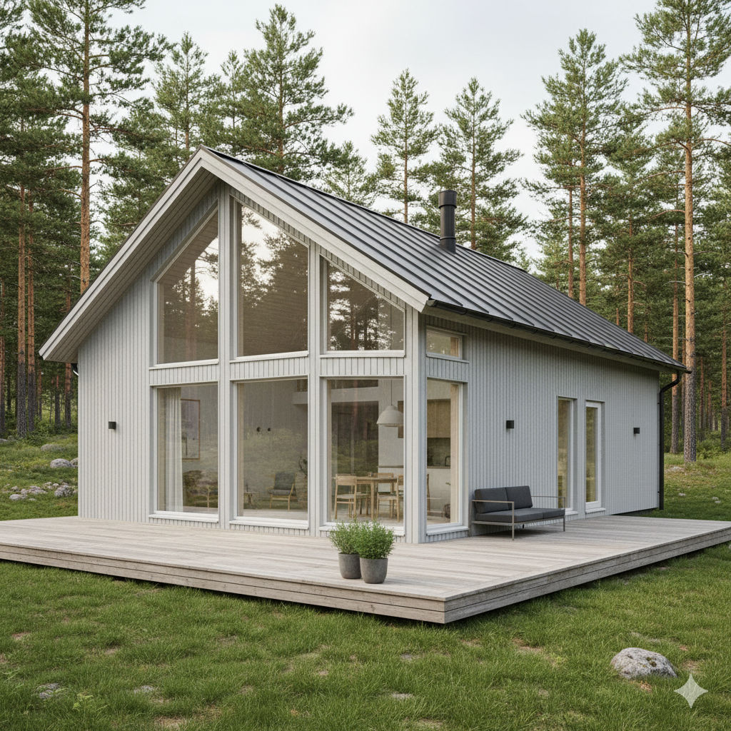 Scandinavian cottage
